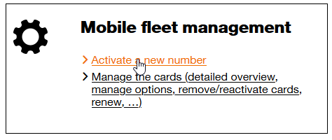 Business Everywhere card