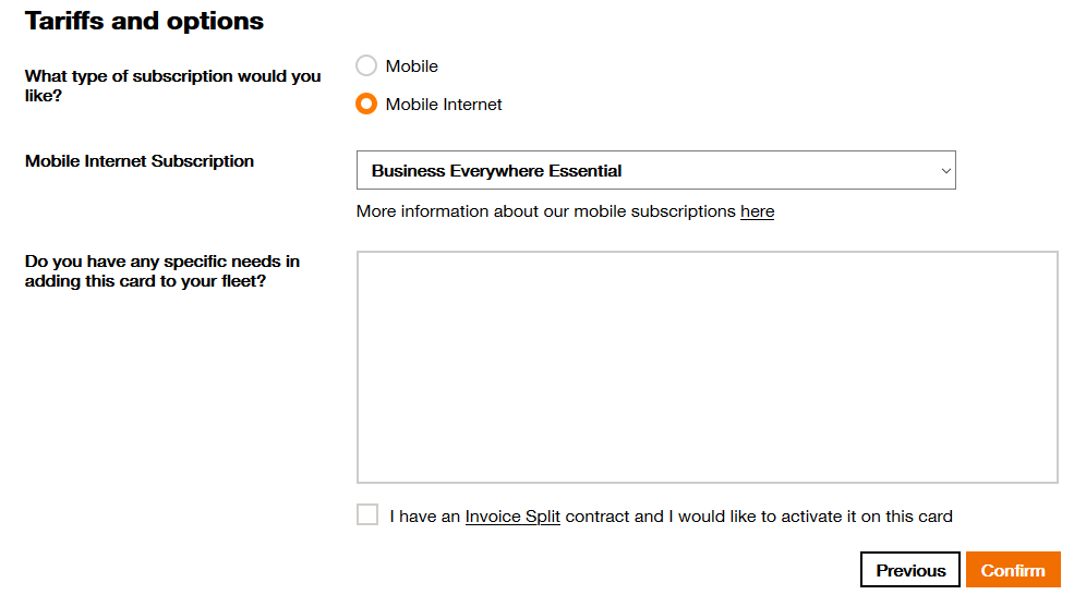 Business Everywhere card