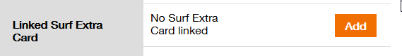 Surf Extra Card