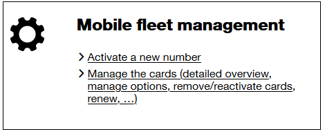 to add a new number Customer Zone
