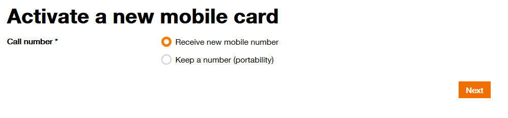 to add a new number Customer Zone