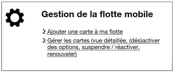 ajouter un nouveau numéro à ma flotte