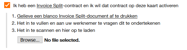 nieuwe gebruiker toevoegen aan Klantenzone