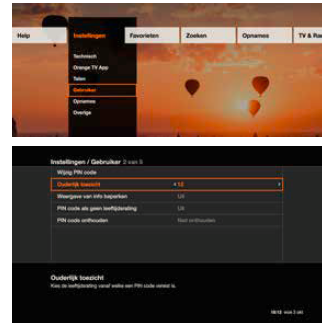 niveau ouderlijk toezicht