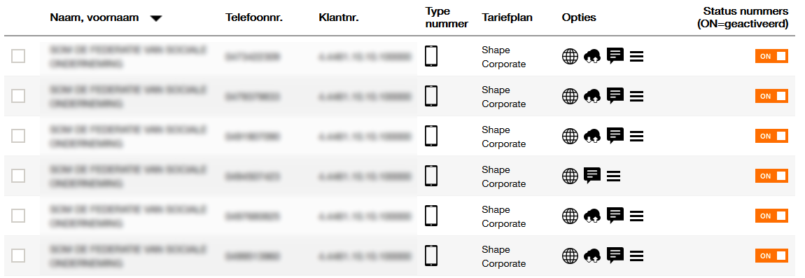 een nummer suspenderen