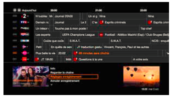 programmer un enregistrement